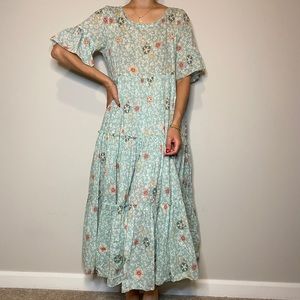 Odd Molly Maxi Floral Dress
